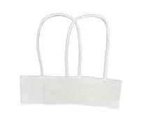  Twisted handles white (115 mm) - picture