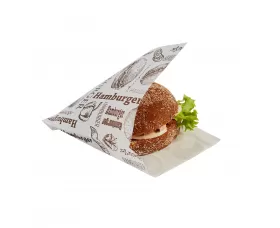 Hamburger corner with print (150x125x0) (арт. 26) - picture