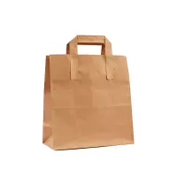 Bag with flat handles (335x260x140) - picture