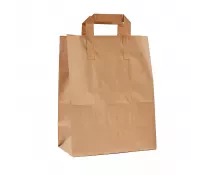 Пакет з плоскими ручками (380х320х150) - зображення