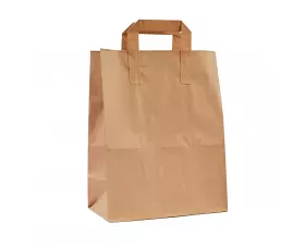 Пакет з плоскими ручками (380х320х150) (арт. 801) - зображення