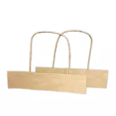 Twisted handles brown (195 mm) Twisted handles brown (195 mm) - picture